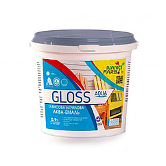 Акрилова емаль NanoFarb Gloss глянсова 0.9л