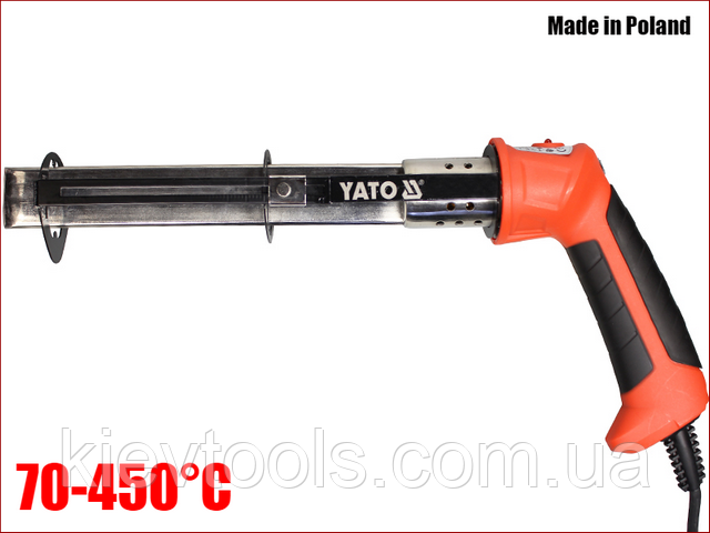 Термонож для різання пінопласту 220 ВТ 70-450°С Yato YT-82190, фото 1