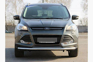 Передній захист ST008 (нерж.) Ford Kuga/Escape 2013-2019
