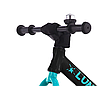 Беговел для дітей З світяться колесами EVA 12 " З ручкою Чорний BALANCE TILLY Lumi T-212521 Black / 1 /", фото 5