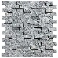 Мозаика из талькомагнезита Tulikivi Рваный камень 280х300х10/14 мм