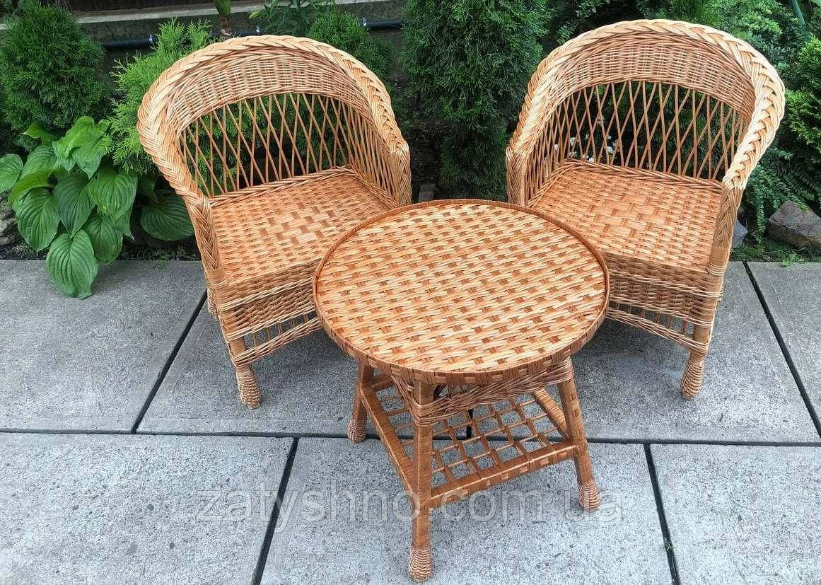 Мебель плетеная с креслами с низкой спинкой - фото 4 - id-p1445418063