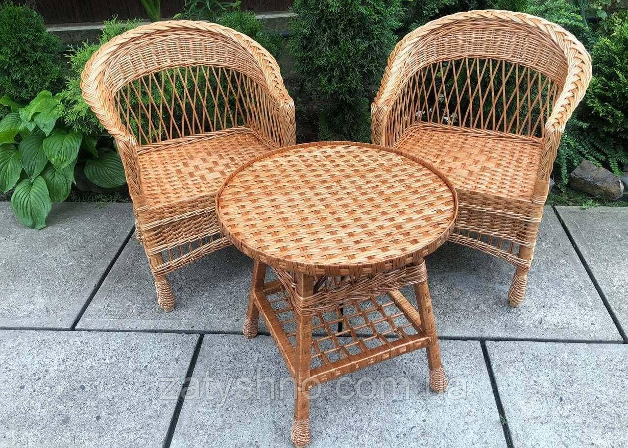 Мебель плетеная с креслами с низкой спинкой - фото 5 - id-p1445418063