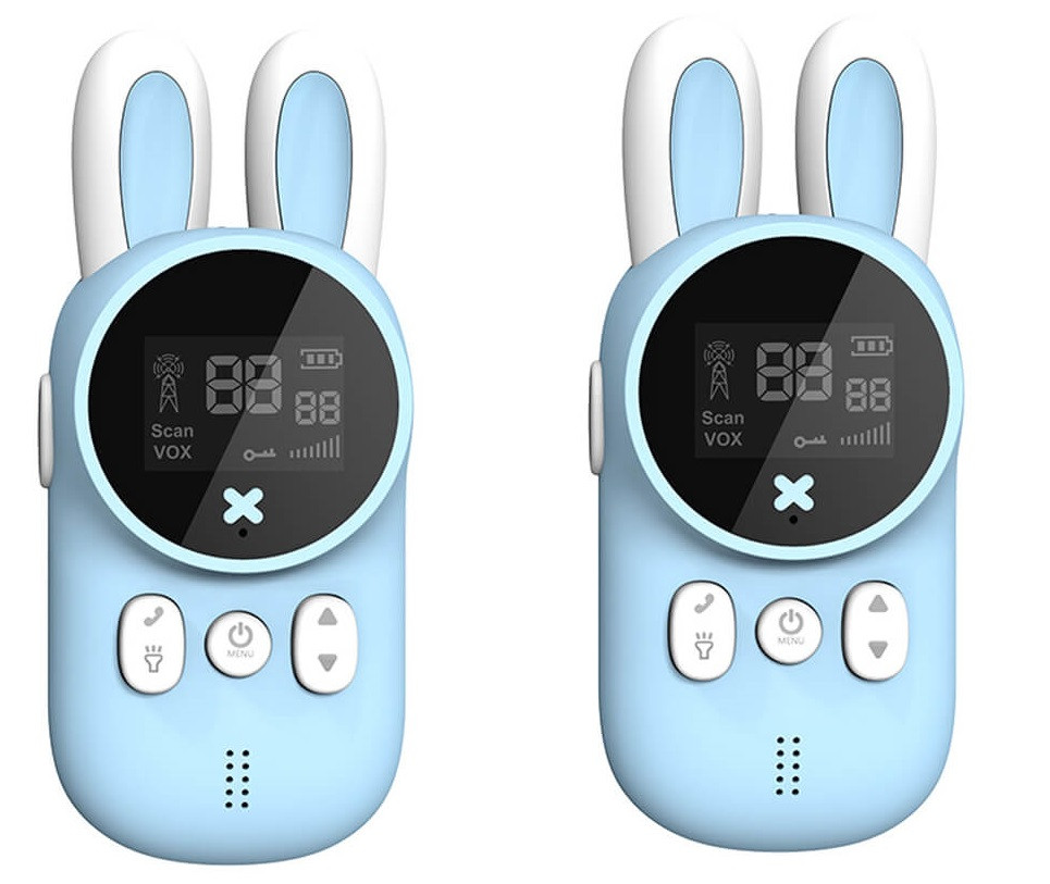 Рації дитячі children's Rabbit Walkie Talkie, блакитні
