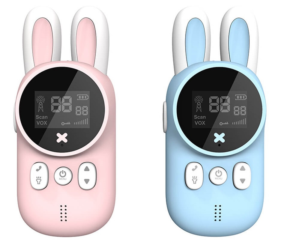 Рації дитячі children's Rabbit Walkie Talkie, рожева і блакитна