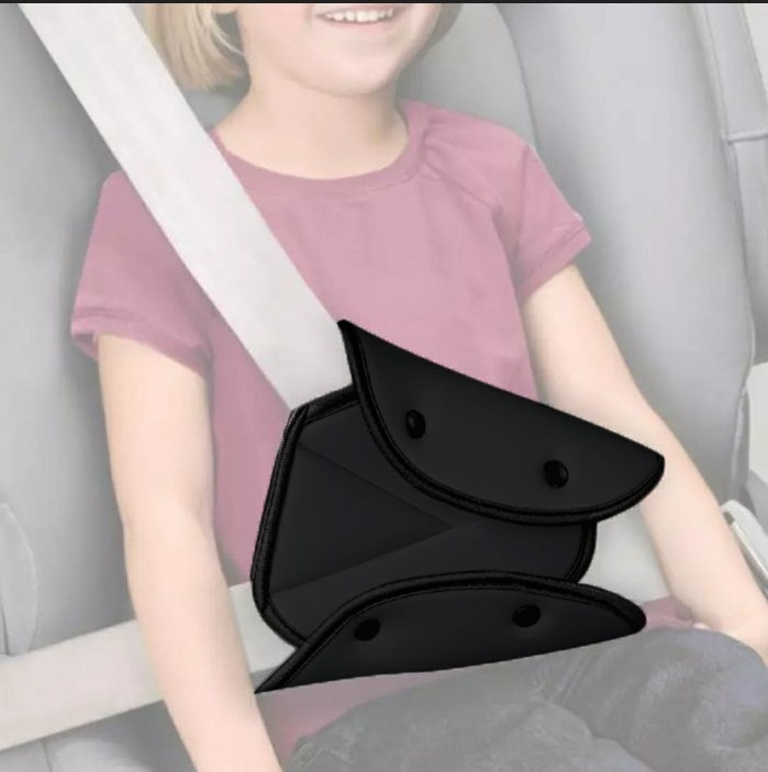 Адаптер автомобильного ремня безопасности для детей.Черный цвет - фото 1 - id-p1445421992