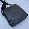 Брендова містка сумка Armani на три відділи, фото 4