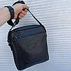 Брендова містка сумка Armani на три відділи, фото 6
