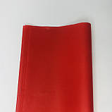 Папір тіш'ю, червоний, 50*70 см, (5 листів), фото 4