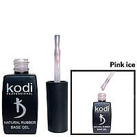 Цветная камуфлирующая каучуковая база для ногтей Natural Rubber Base, 12 мл.№ 6 Pink Ice