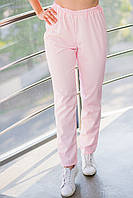 Медичні брюки жіночі рожеві