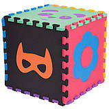Детский коврик пазл SP-Planeta игровой для занятий спортом Животные 12 шт 30 х 30 см Разноцветный (C-3529), фото 6