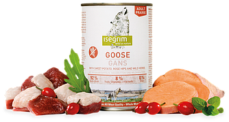 Isegrim (Ізегрім) Goose – Консервований корм для дорослих собак (гуска) 400 гр