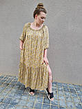 Жіноче літнє плаття в квітковий принт, фото 5