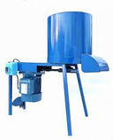 Корморезка електрична Бочка (2в1) Bizon K3 1500Вт Кукурузолущилка, фото 4