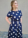 Плаття літнє великого розміру з котону / Сукню недорого / Гарне плаття / Літнє плаття, фото 2