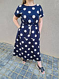 Плаття літнє великого розміру з котону / Сукню недорого / Гарне плаття / Літнє плаття, фото 4