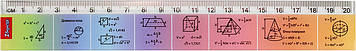 Лінійка пласт. 20см "1В" Геометрія №370449(100)