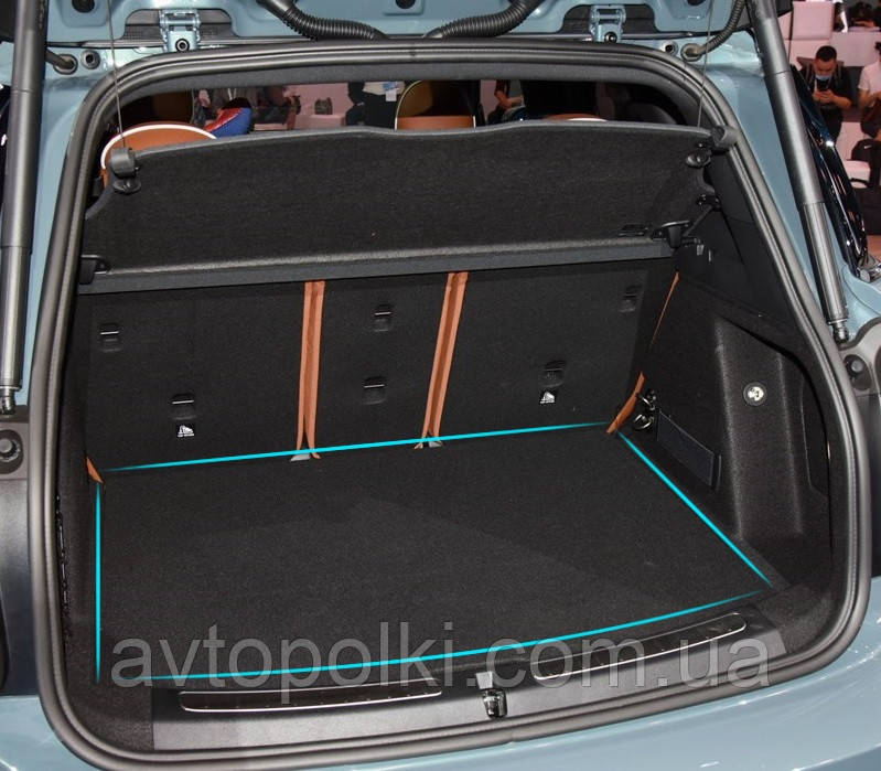 Шторка полку ролет багажника BMW Mini Cooper Clubman F54 2015 2016 2017 2018 2019 2020 2021, фото 1