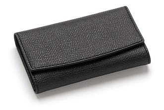 Шкіряна ключниця Graf von Faber-Castell Key Wallet Black, колір чорний, 118950