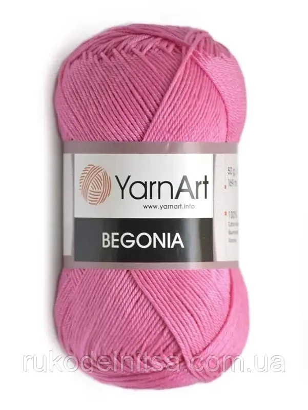 Купить Пряжа летняя YarnArt Begonia Ярнарт Бегония 100% мерсеризованный ...