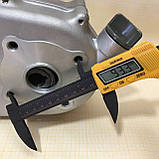 Редуктор знижуючий під шпонку вхід 19мм, вихід 20мм для двигуна 168 / 170 / GX200 / GX220, фото 4