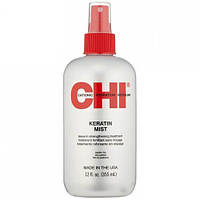 Chi keratin mist, незмивний зміцнюючий спрей-кондиціонер, 355мл