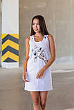 Стильне мініплаття " Льон кнопки Жираф" Angelo Style, фото 3