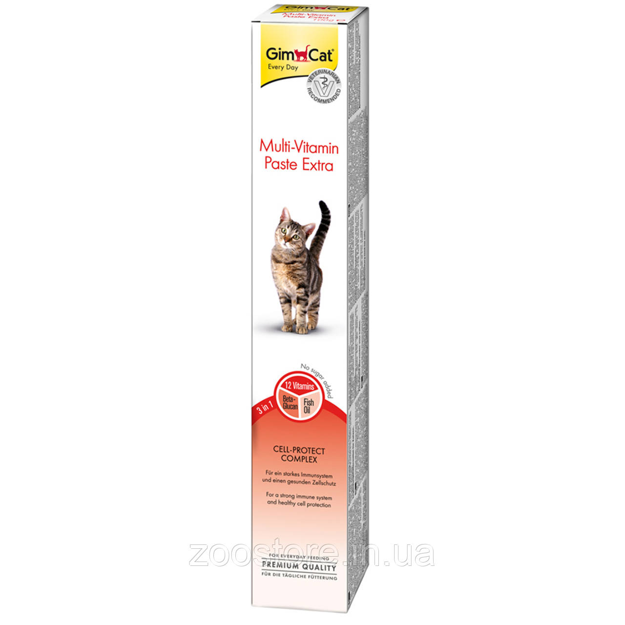 Ласощі паста для кішок GimCat Multi-Vitamin Paste Extra 100 г (мультивітамін)