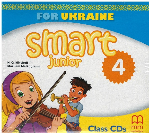 Smart Junior for Ukraine 4 Class Audio CD НУШ