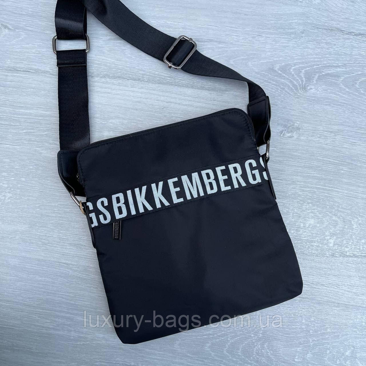 Якісна модна чоловіча сумка через плече Bikebergs