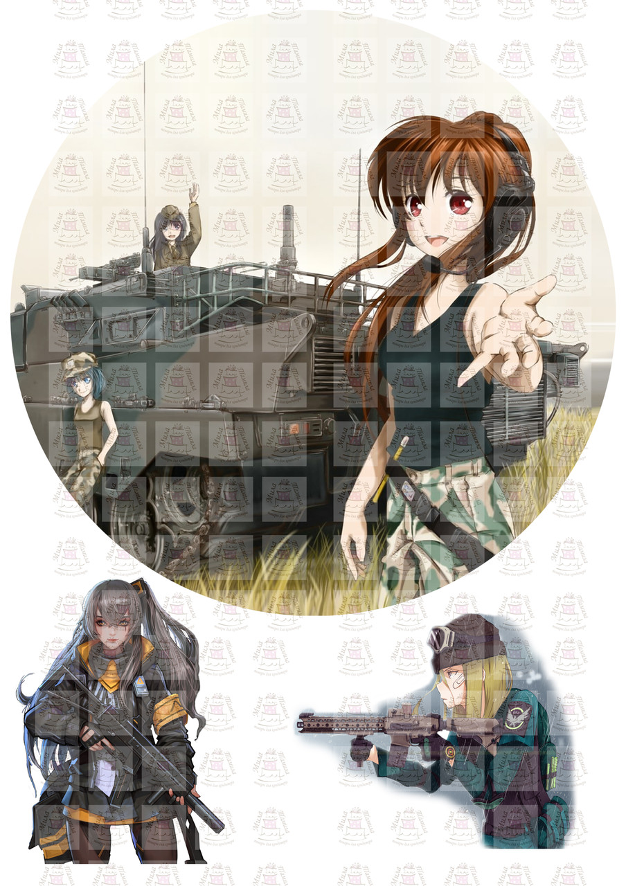 Вафельні картинки Аніме 1