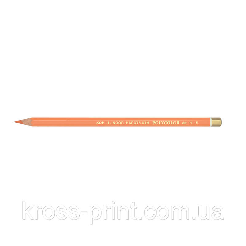 Олівець художній POLYCOLOR reddish orange/чорвоно-оран