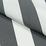 Дралон тканина для маркіз, вуличних штор, шезлонгів, чохлів на садові меблі, гойдалок, смуга, фото 2