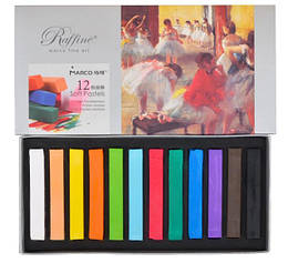 Пастель суха Marco Raffine 12 кольорів арт.7300-12