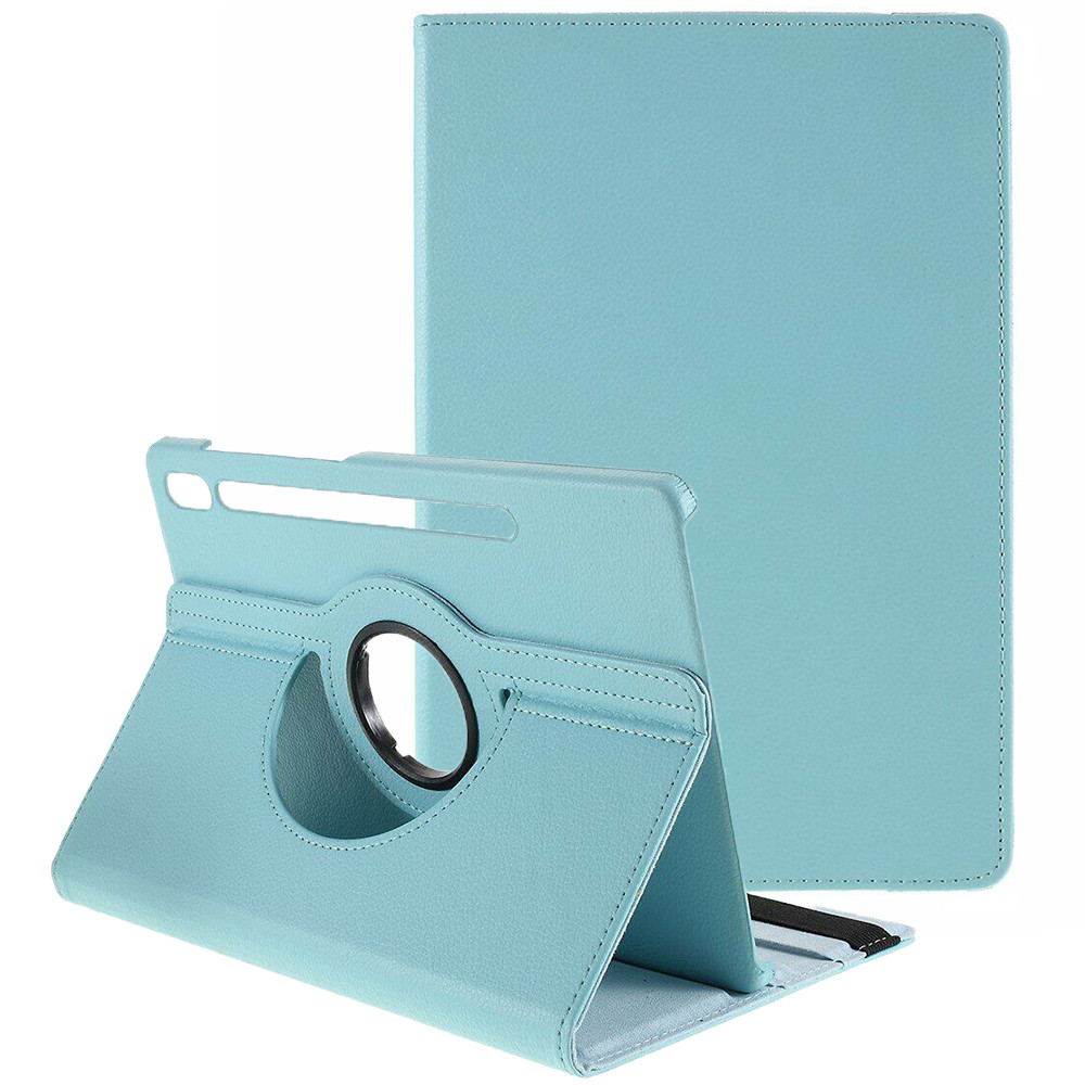 Чохол-книжка Rotating Case для Samsung Galaxy Tab S7 Plus 12.4 T970 / T975 (Wake / Sleep) Light Blue