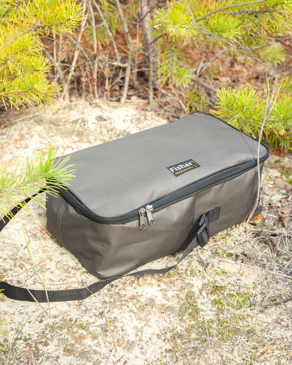 Сумка для 20 жерлиц Fisher (41х22,5х14см.), фото 1