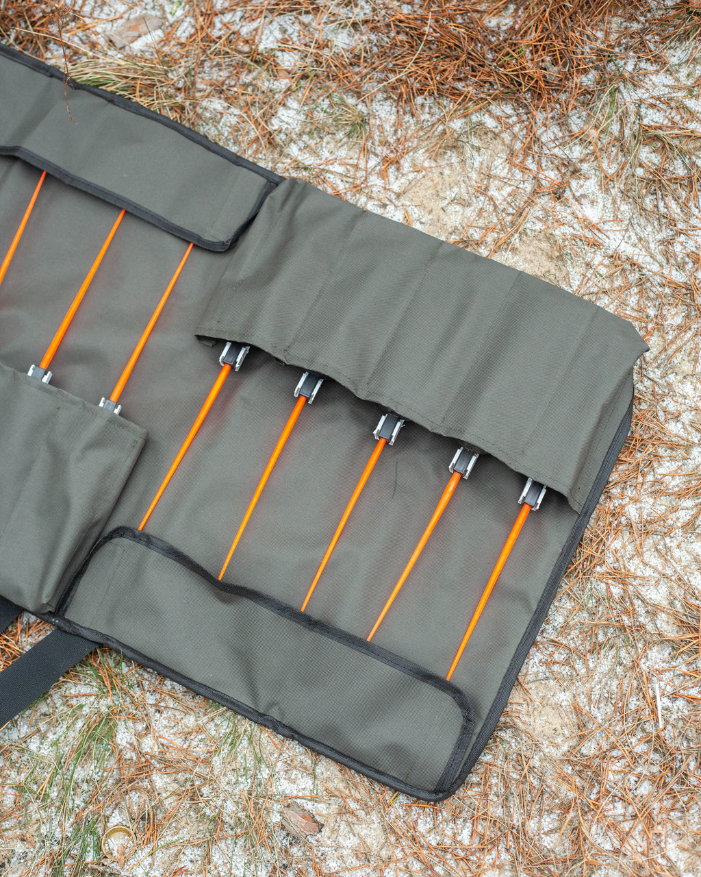 Чохол для 10-ти зимових вудок Fisher