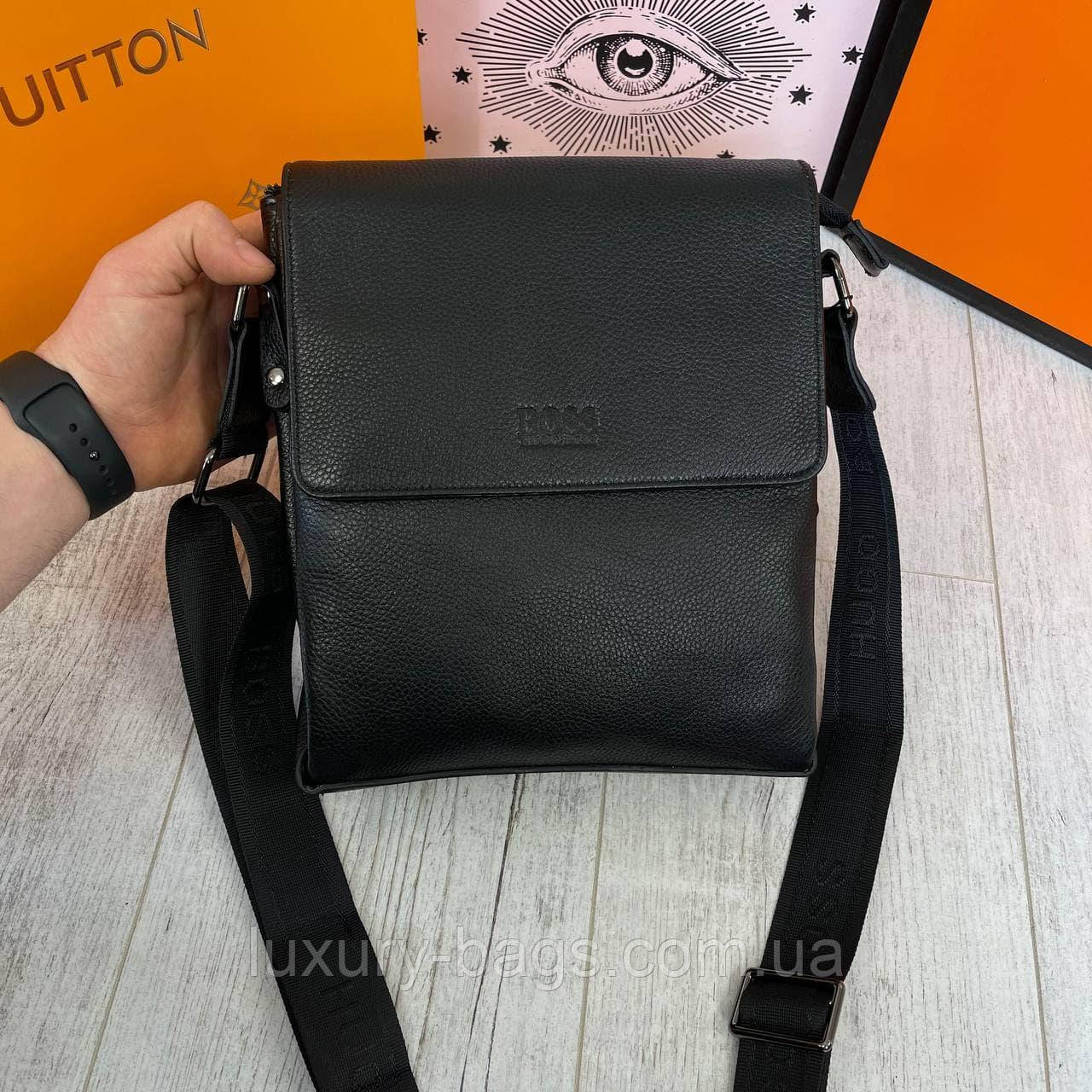 Чоловіча стильна сумка Hugo Boss