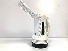 Потужний світлодіодний акумуляторний ліхтар КС-8556 прожектор переносний ліхтар для охорони, фото 3