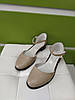 STTOPA Розміри 42-44. Балетки великих розмірів із натуральної шкіри. 164-4244 Бежеві, фото 8