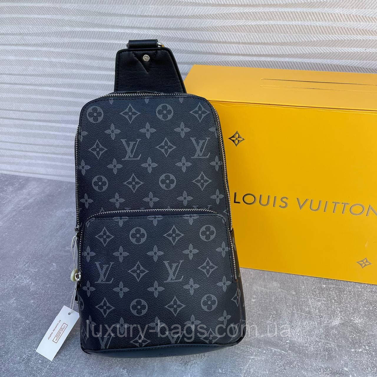 Стильна сумка-слінг для чоловіків Louis Vuitton Avenue, фото 1