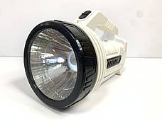 Потужний світлодіодний акумуляторний ліхтар КС-8556 прожектор переносний ліхтар для охорони, фото 5