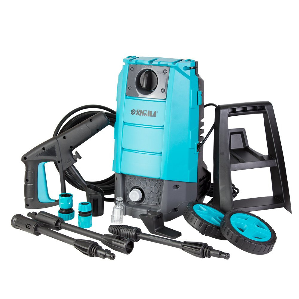 Мийка високого тиску 1700Вт max 130bar 6.7 л / хв + турбонасадка SIGMA (5342071)