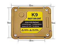 Блок швидкого розпалювання ксенону K9 Fast Bright 55W, фото 3
