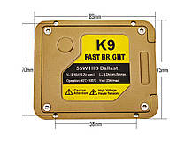 Блок швидкого розпалювання ксенону K9 Fast Bright 55W, фото 4