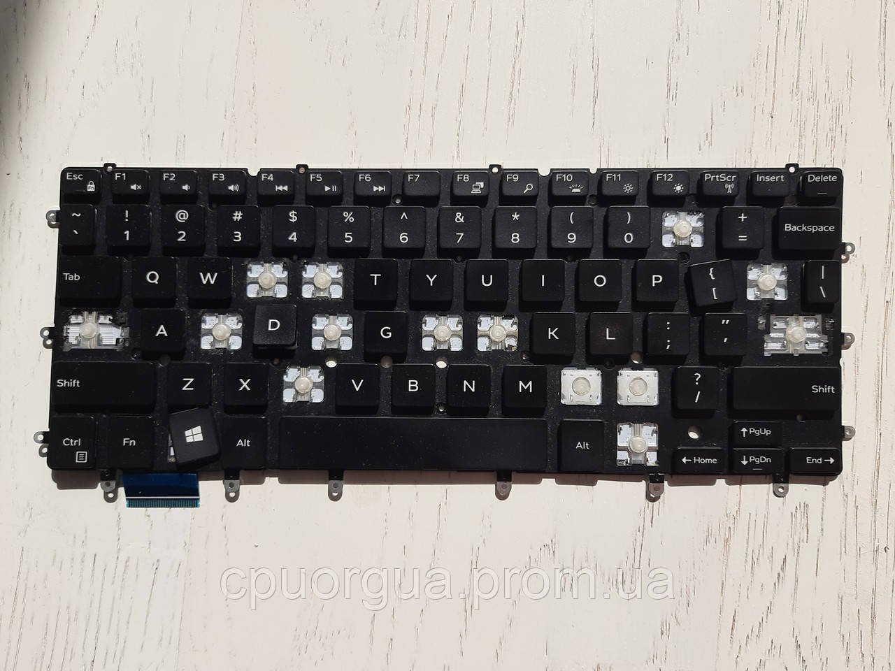 Кнопки клавіатури Dell DKDXH для Dell Inspiron 15-7547, 7548; XPS 13-9343, 9350 (ENG)