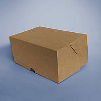Коробка крафтовая для еды на вынос 170*120*80