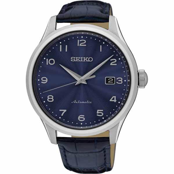 Чоловічий годинник Seiko SRPC21K1 Classic Automatic Blue Dial, фото 1