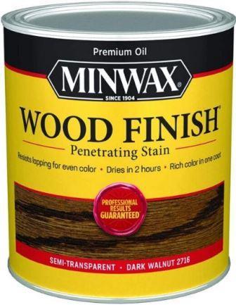 Морилка для дерева, колір темний горіх (Dark Walnut), банку 0,946 л.
